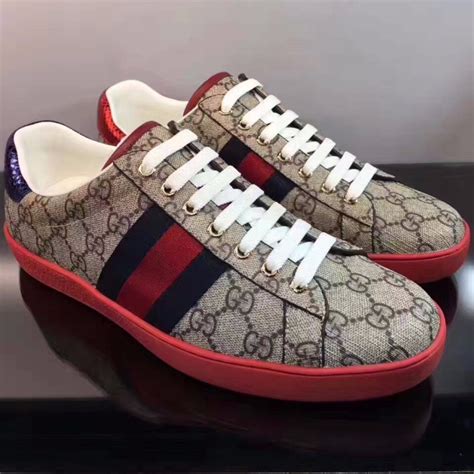 Gucci men's supreme sneakers